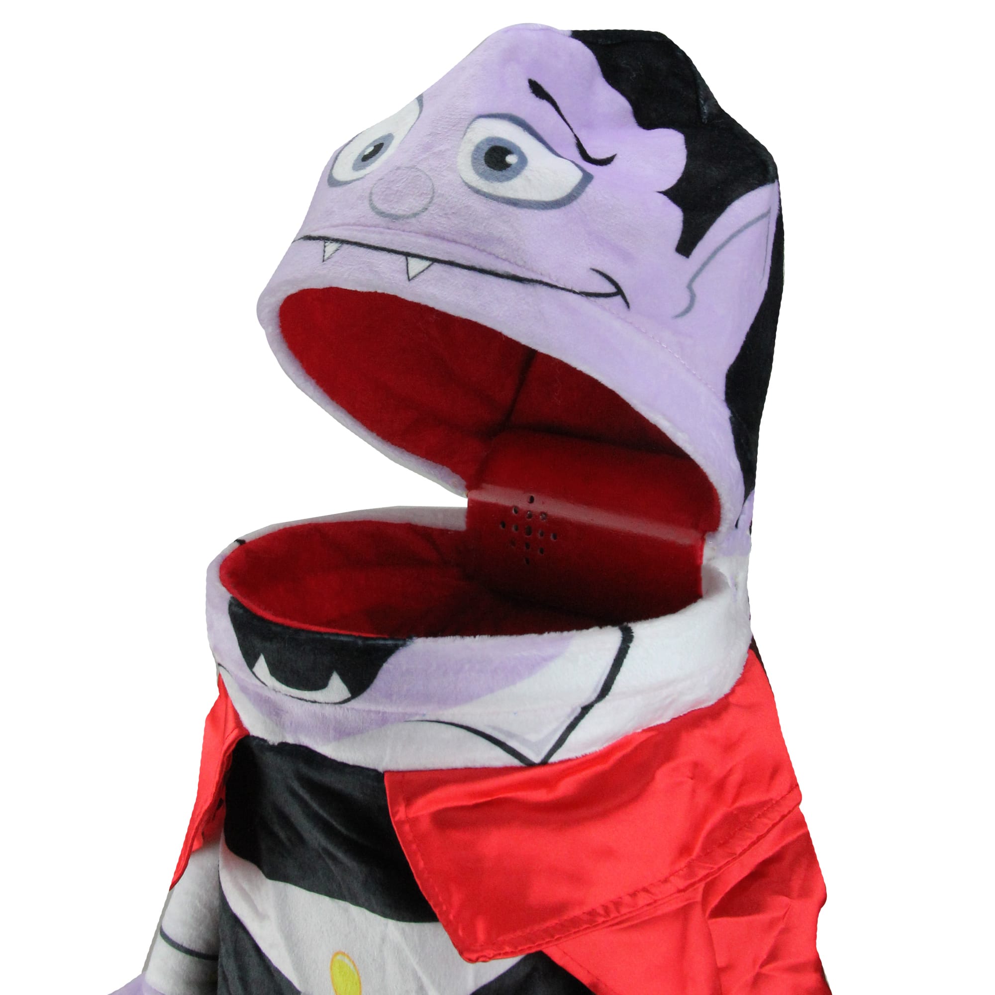 21" Black & Red Vampire Child Trick or Treat Halloween Bag